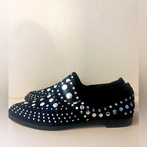 CECELIA  New York Black Suede Loafer